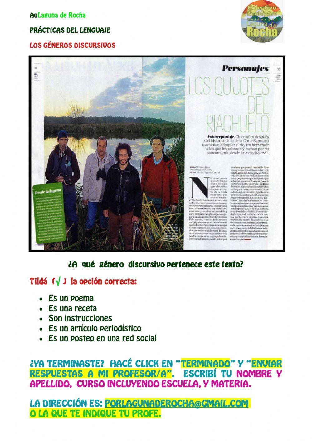 Prácticas del Lenguaje - El Artículo Periodístico - Puntuación