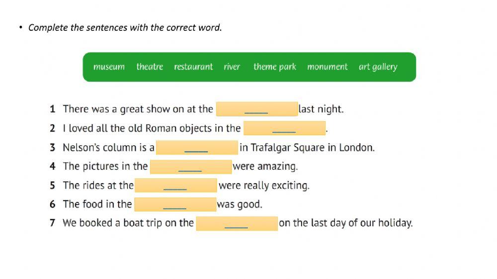 Unit 12 - Past Simple