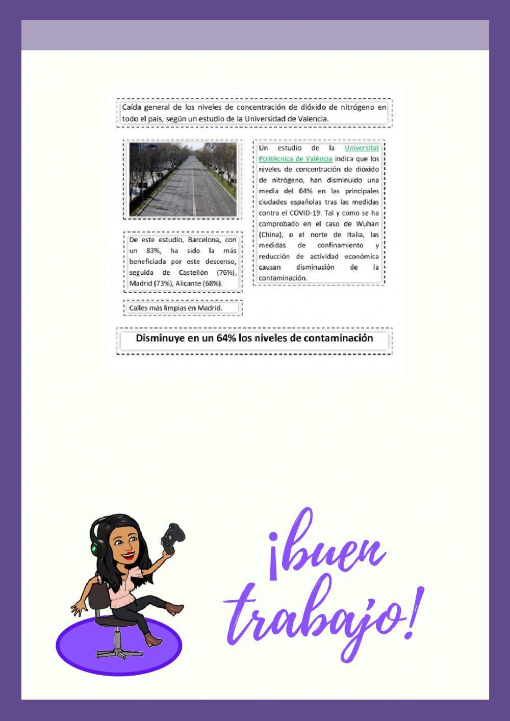 Partes de la noticia