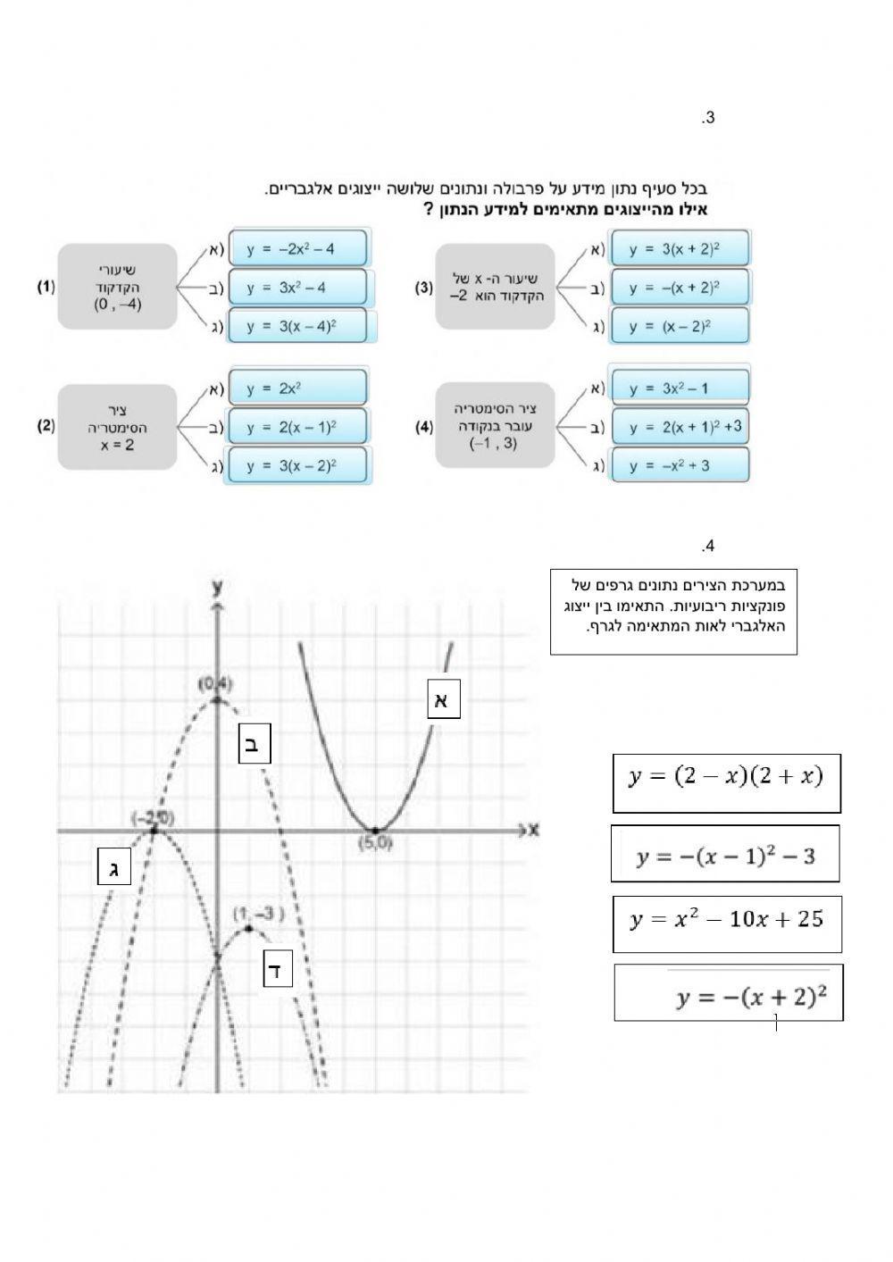 פונקציה ריבועית