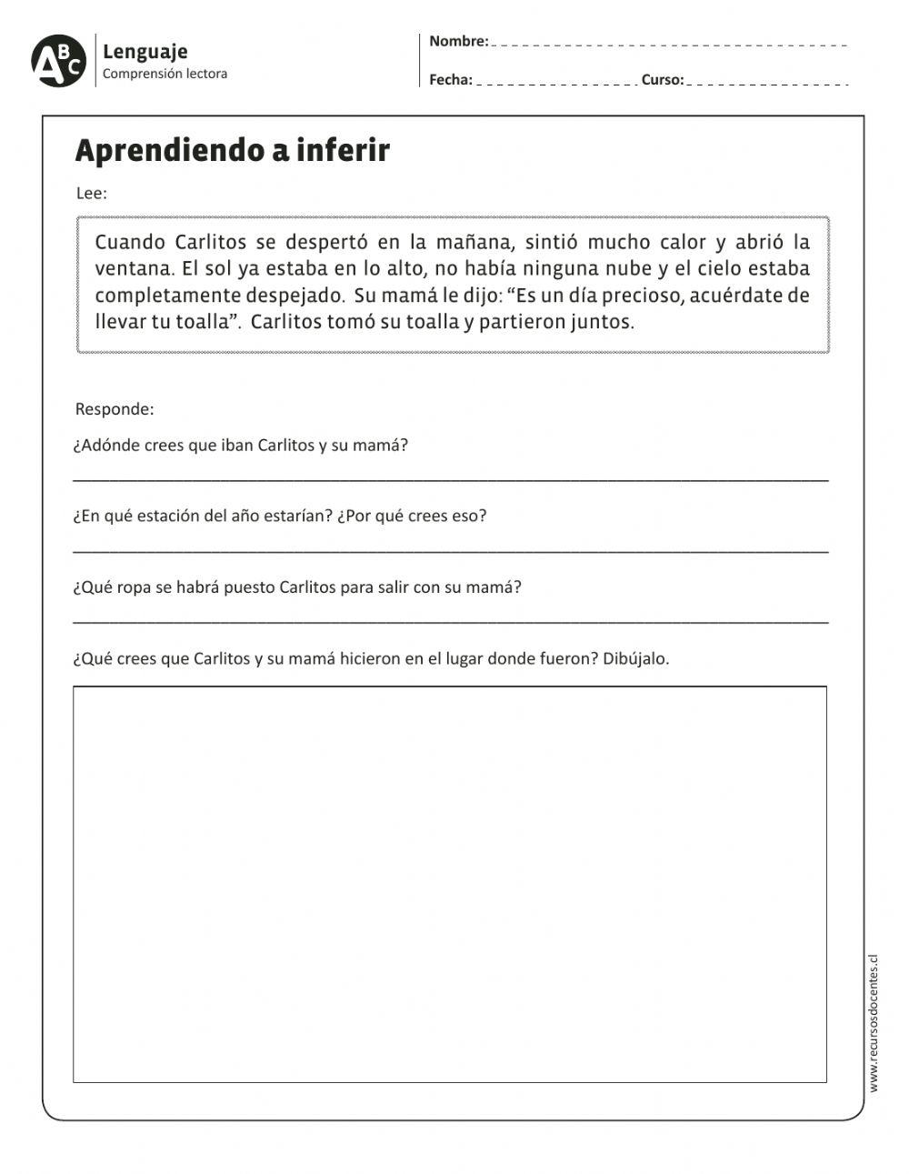 D4 – Inferir uma informação implícita em um texto - 5 ano, image size:1000x1291