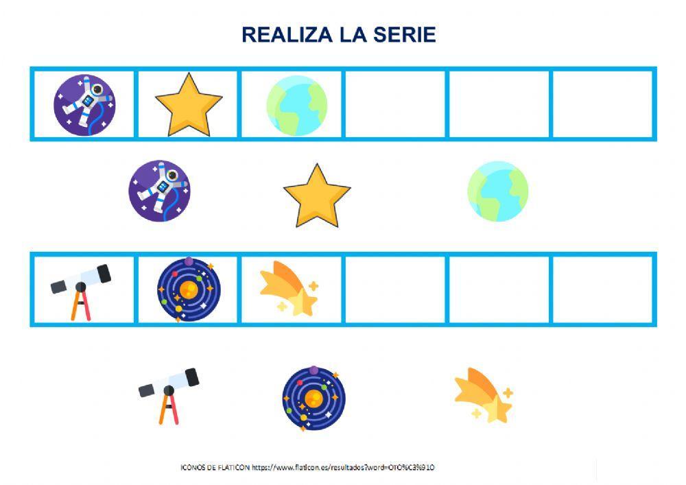 Seriaciones universo