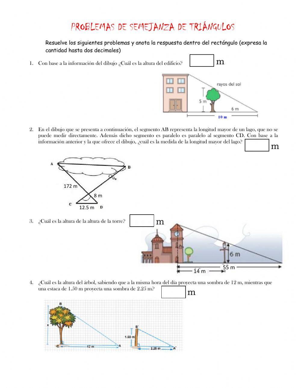 Semejanza de triángulos