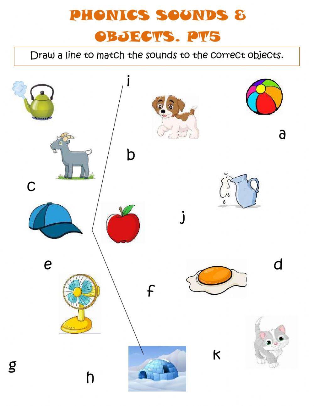 Phonic Sounds a to k