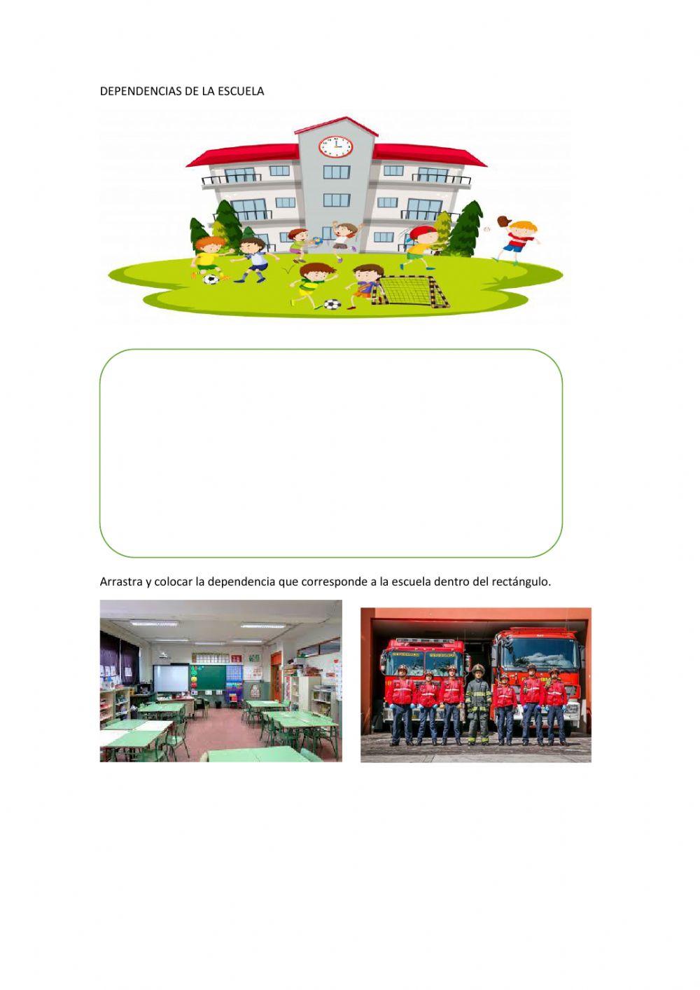 Dependencias de la escuela