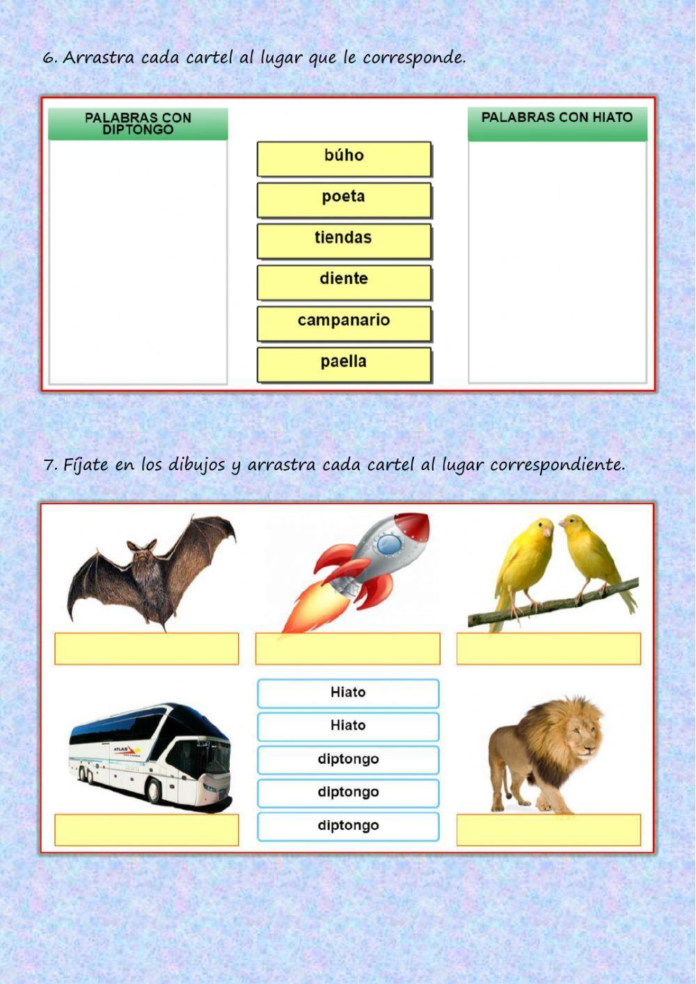 Tema 1. Ortografía. El diptongo y el hiato