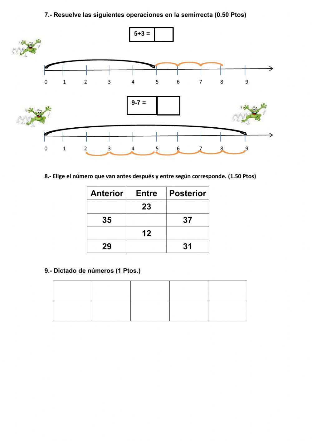 Examen del Primer Quimestre
