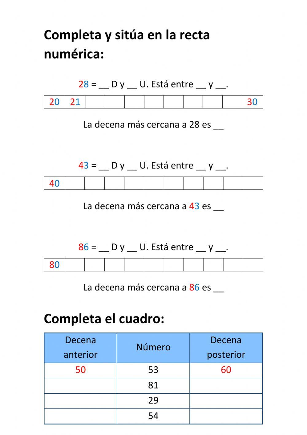 Aproxima a la decena