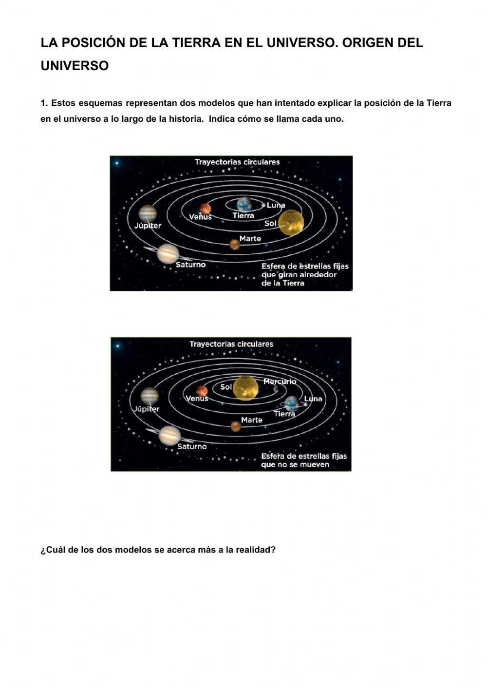 Modelos y origen del universo