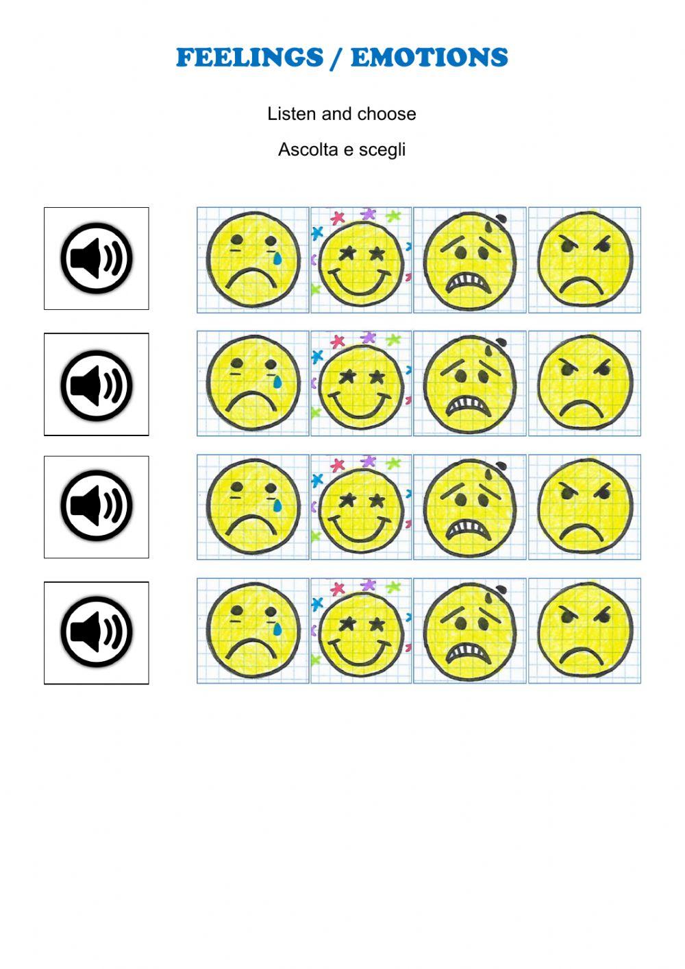 Feelings and Emotions