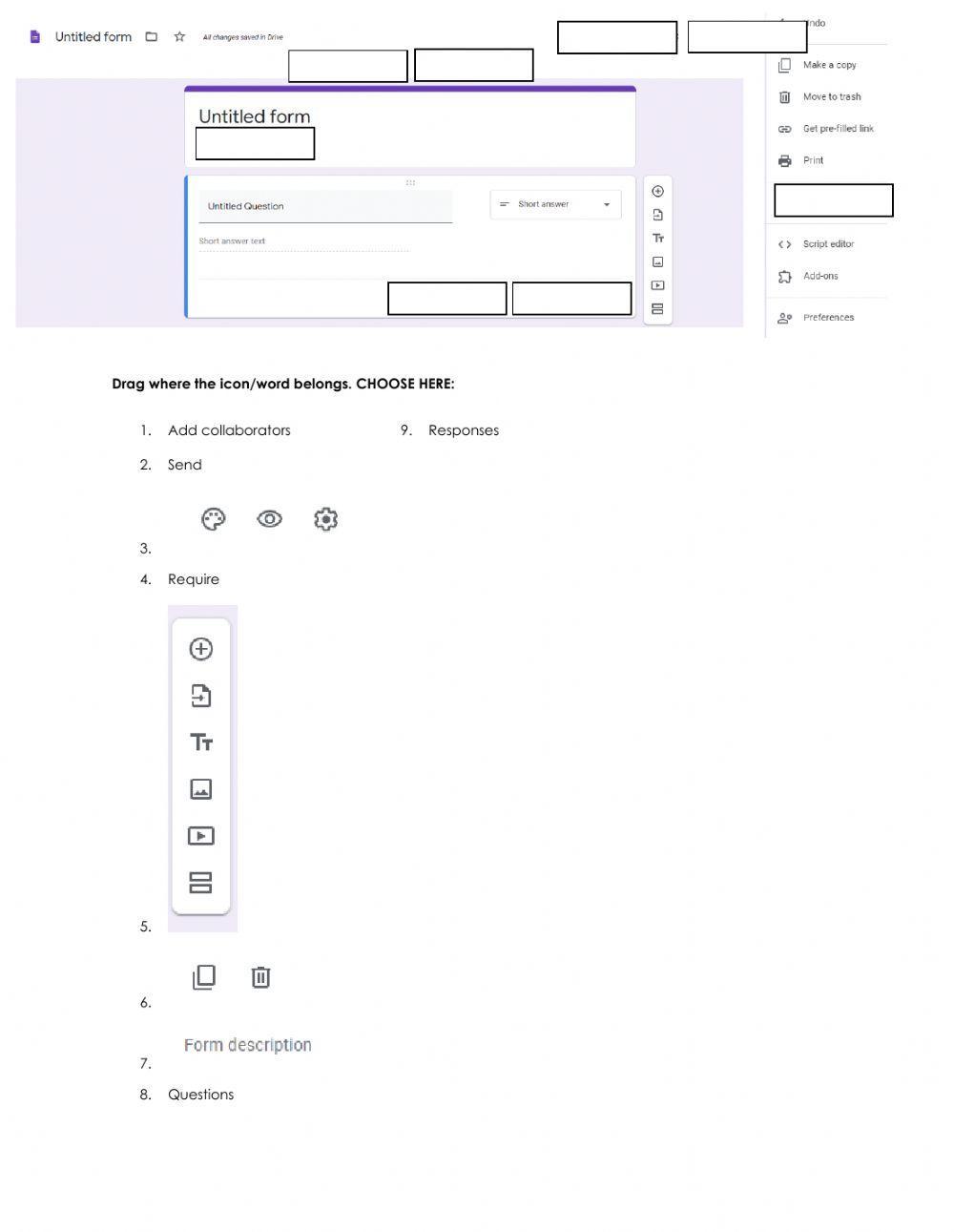 Google form free interactive worksheets 385590
