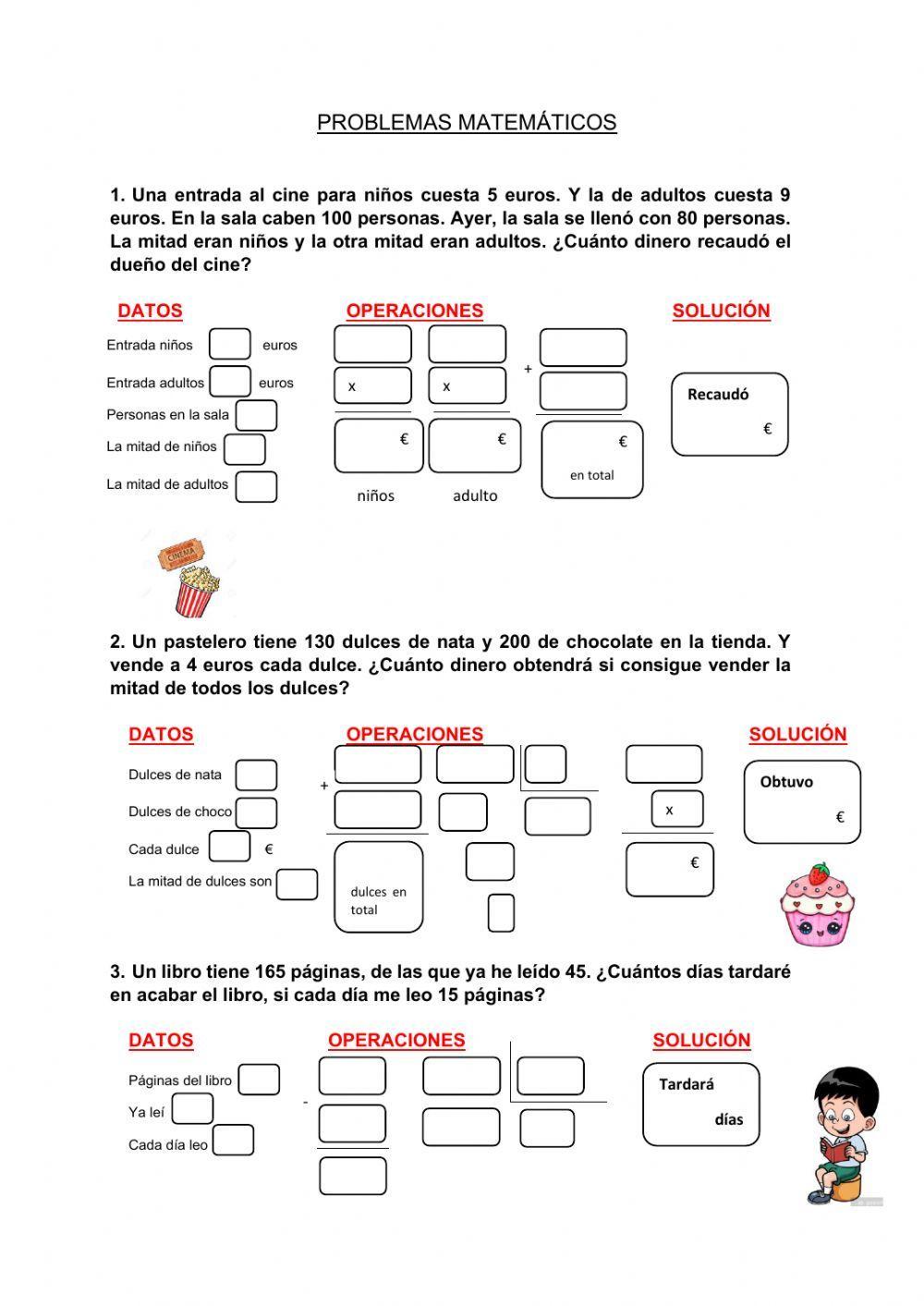 Problemas mates 4º-5º