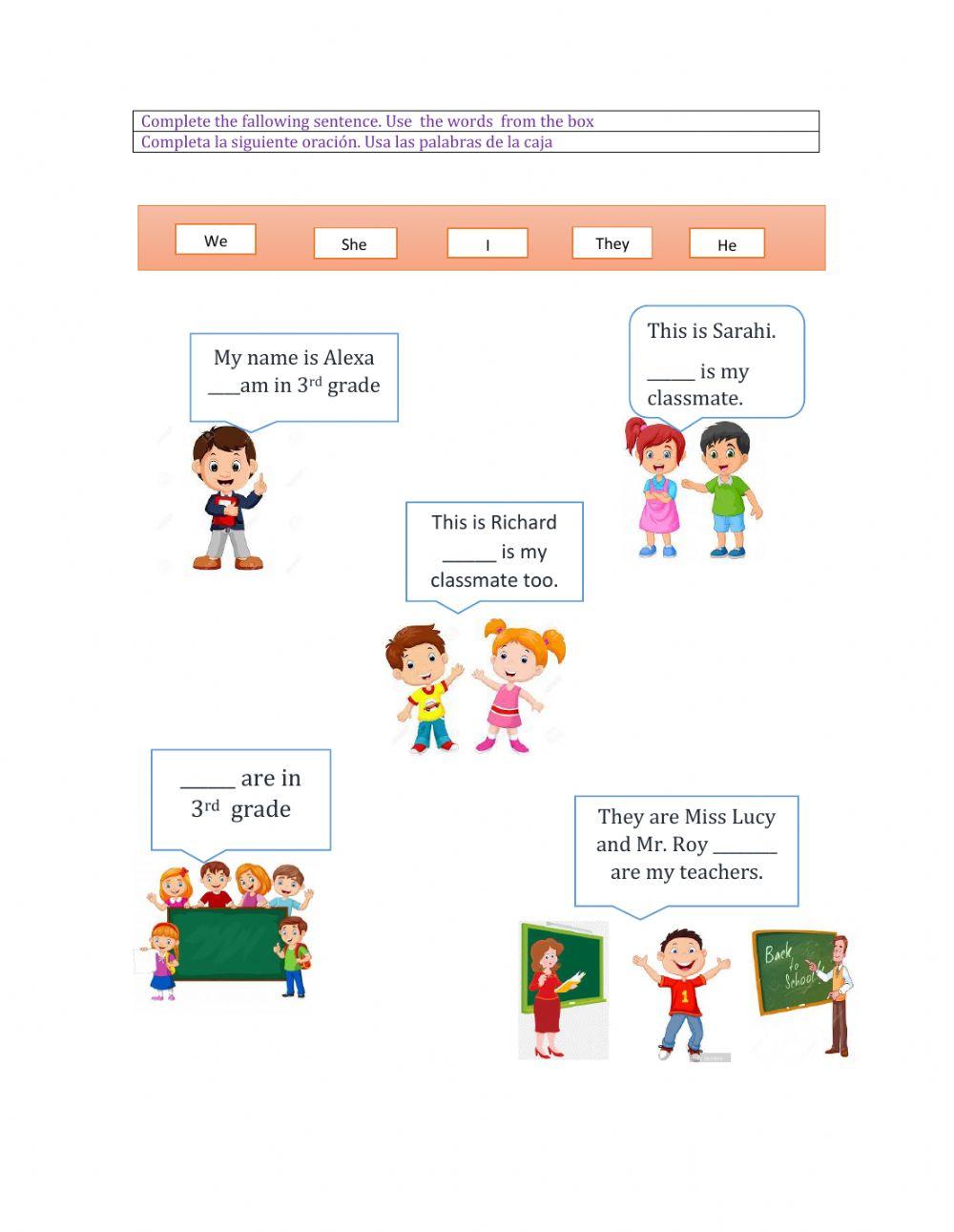 Actividad tercergrado  unidad 1 - A