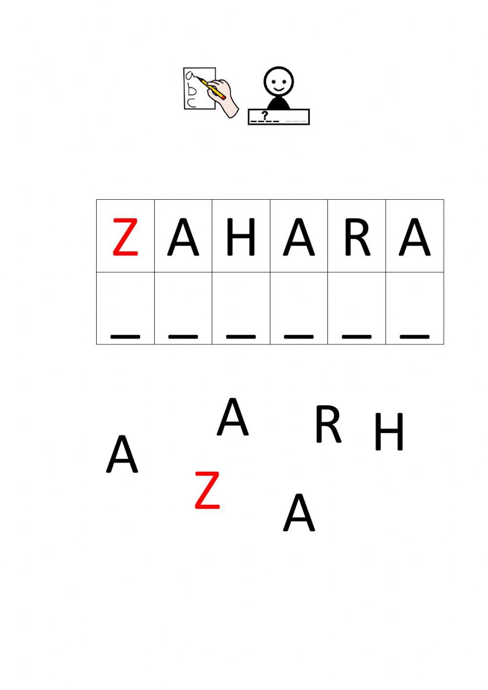 Evaluación Zahara