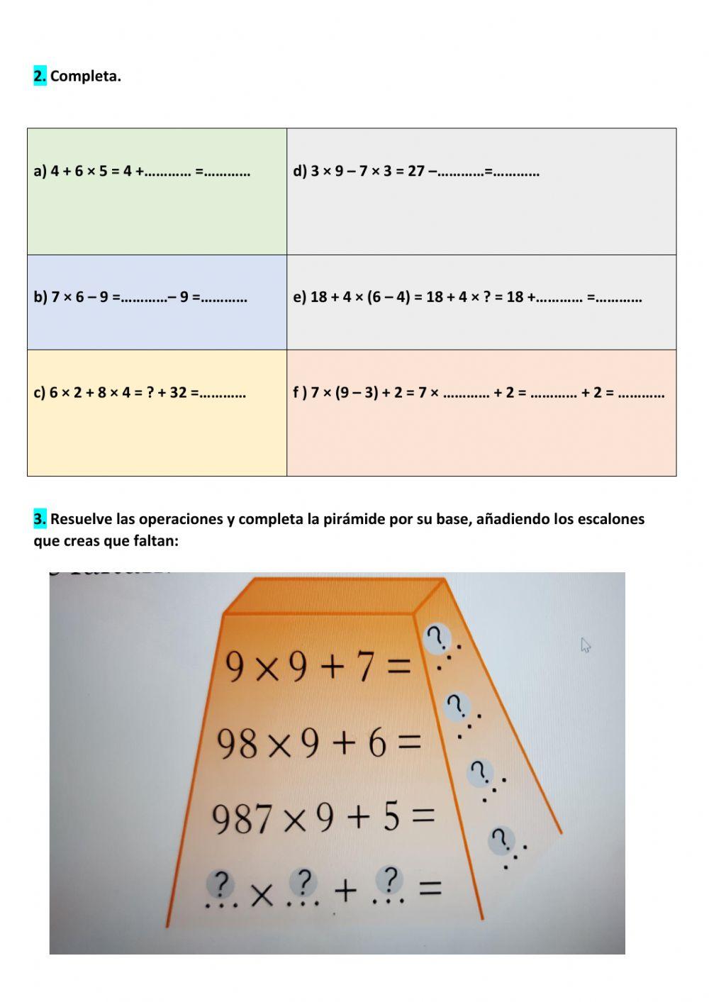 Ficha 11  Mat T-2 5º EPO