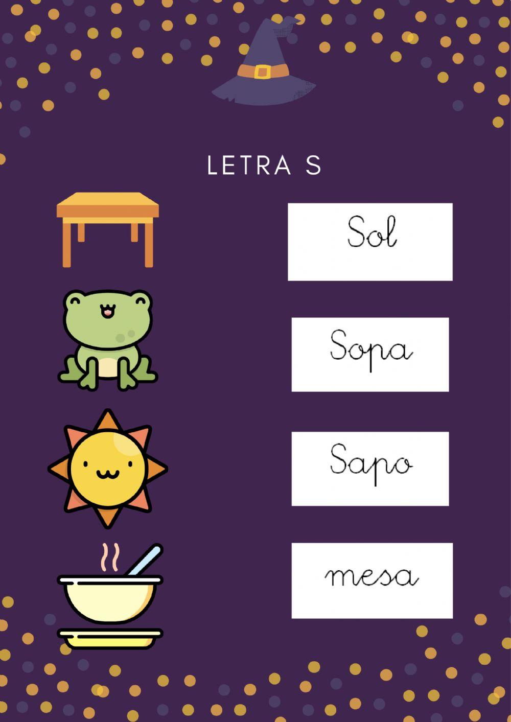 Mision 2: letra  s y p