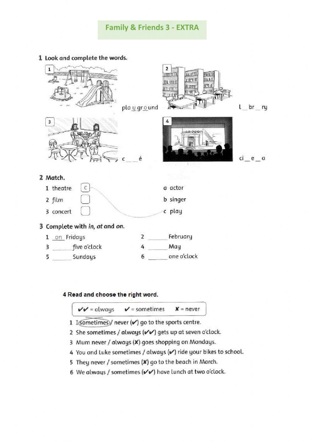 Family and Friends 3