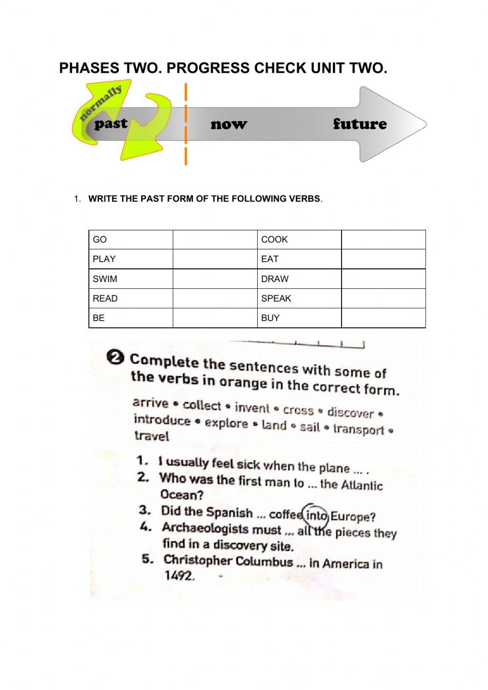 Simple Past and Natural disasters