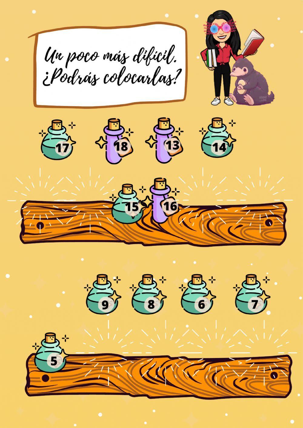 Abn - recta numérica- patrones vecinos- familia del 10