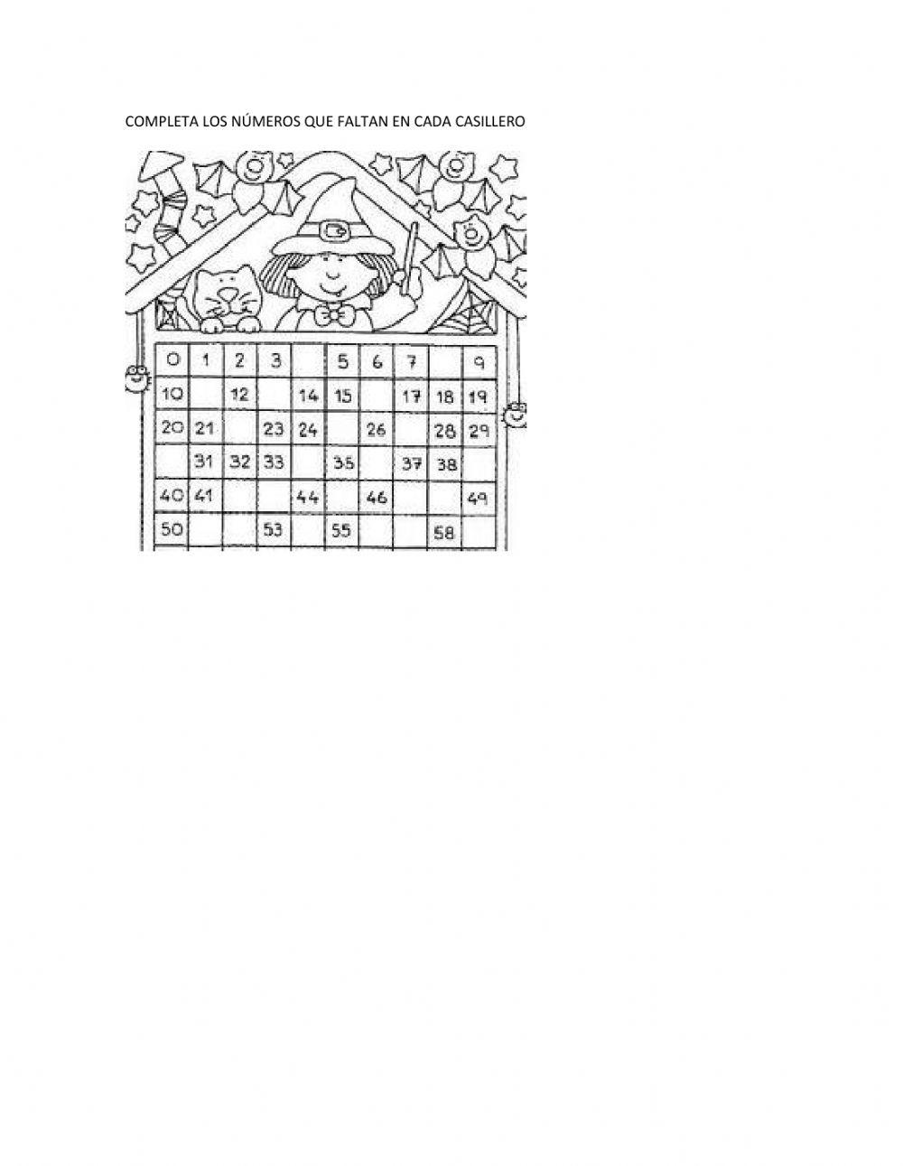 Castillo de números