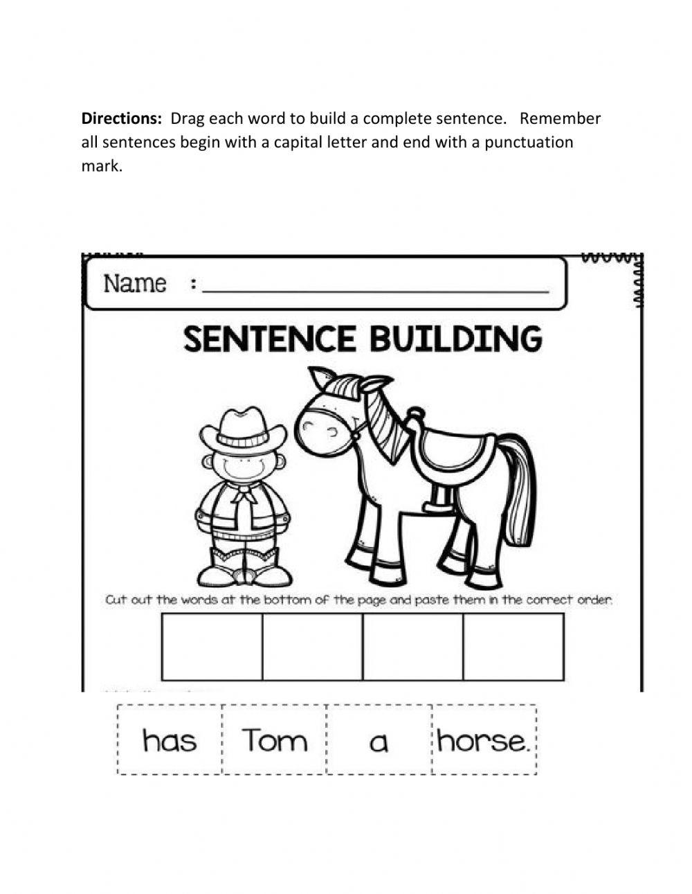 Sentence  Builder