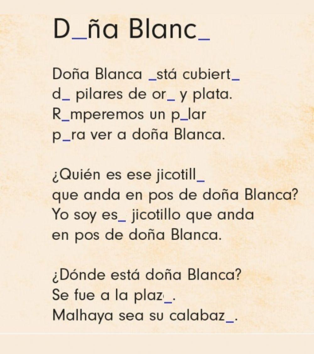 Doña Blanca Z553