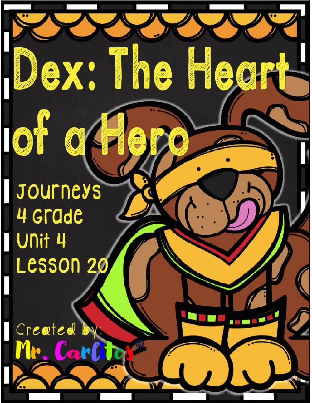 Dex: The Heart of a Hero Vocabulary
