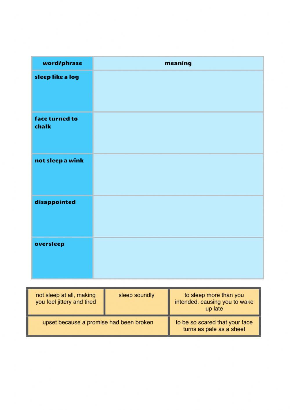 Vocabulary workbook p2 Part C