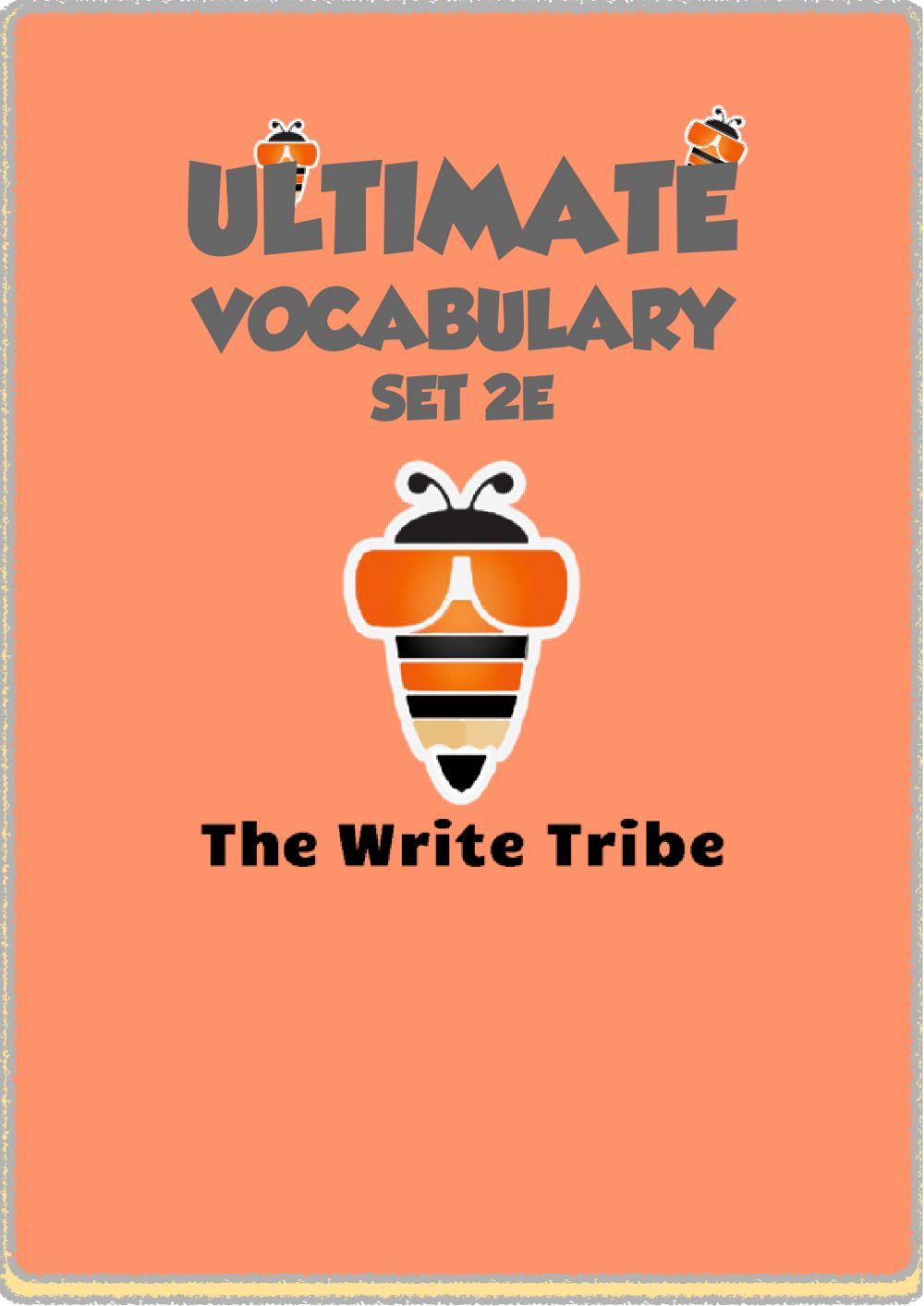Vocabulary workbook p2 Part E