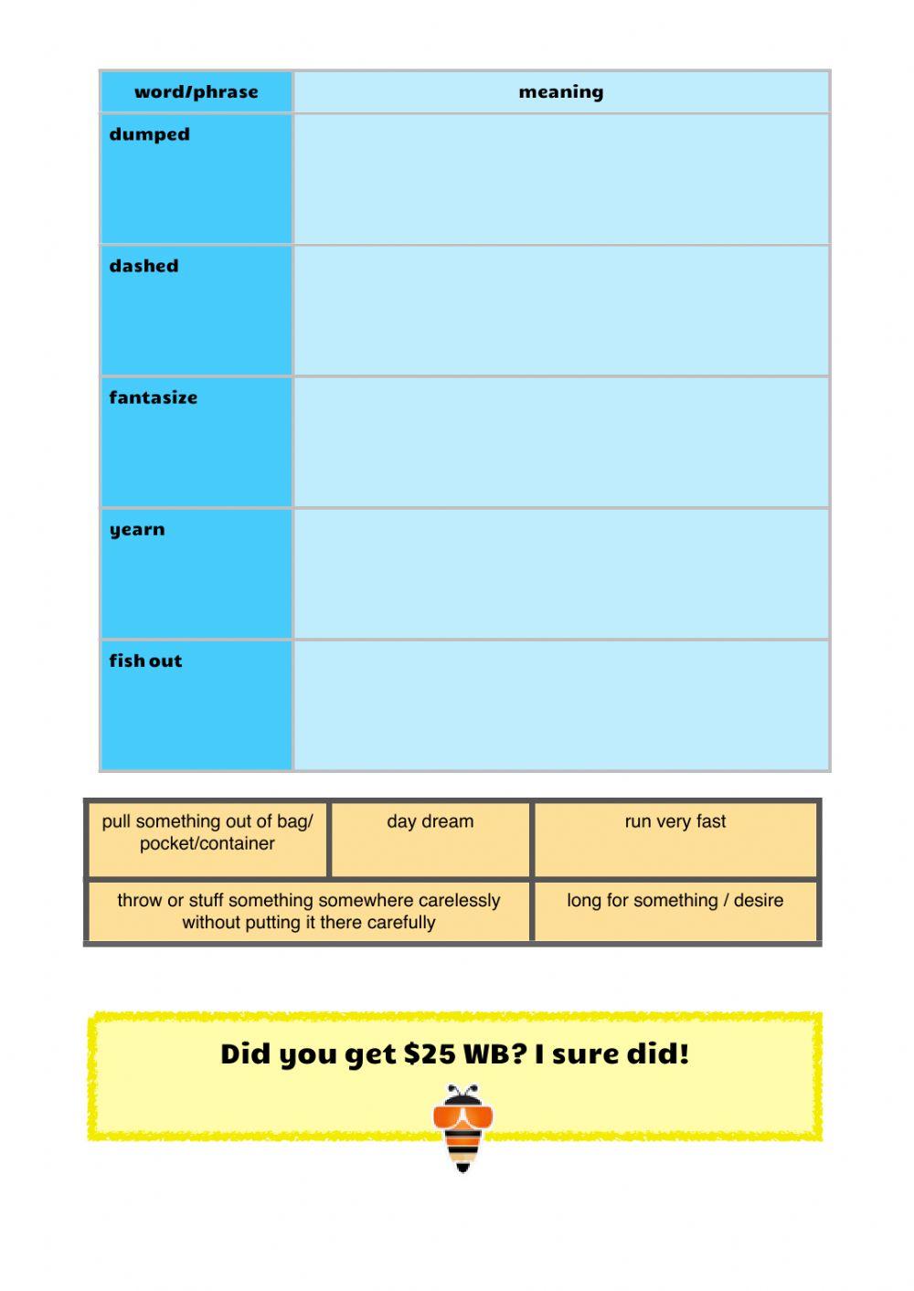 Vocabulary workbook p2 Part i