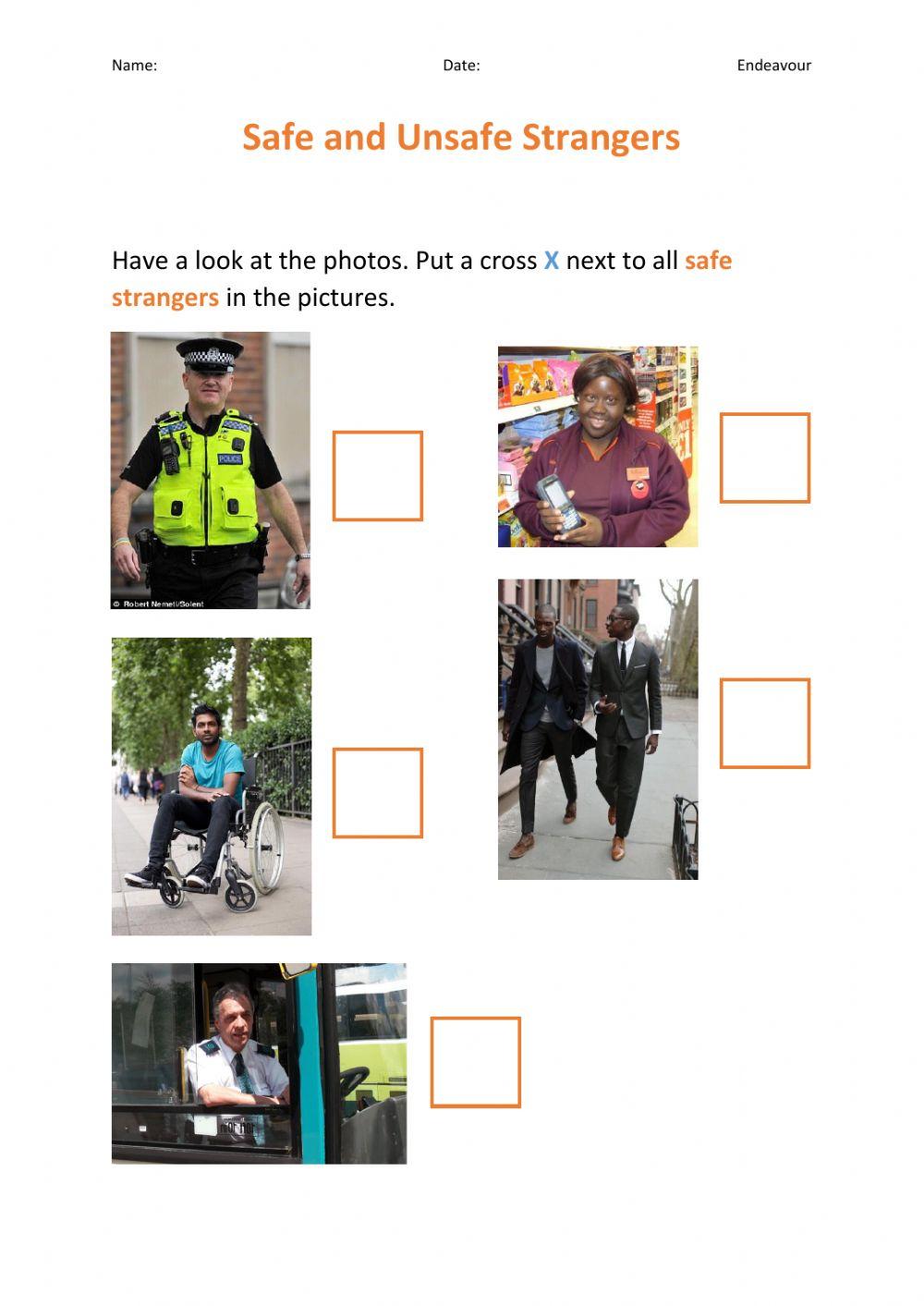 Safer and Unsafe Strangers