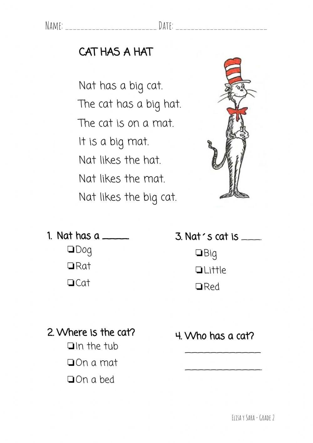 Reading comprehension