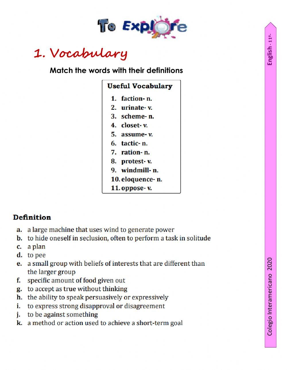CLASS 2 EXPLORE 11 - 4 BIMESTER