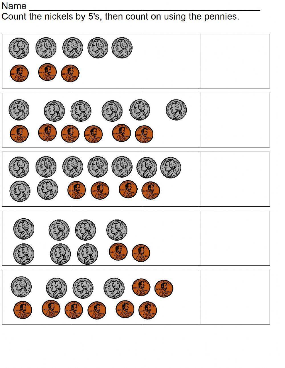 counting-nickels-and-pennies-interactive-worksheet-live-worksheets