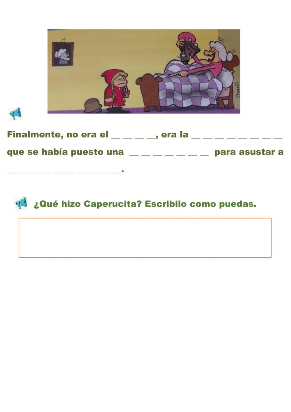 Caperucita con final diferente