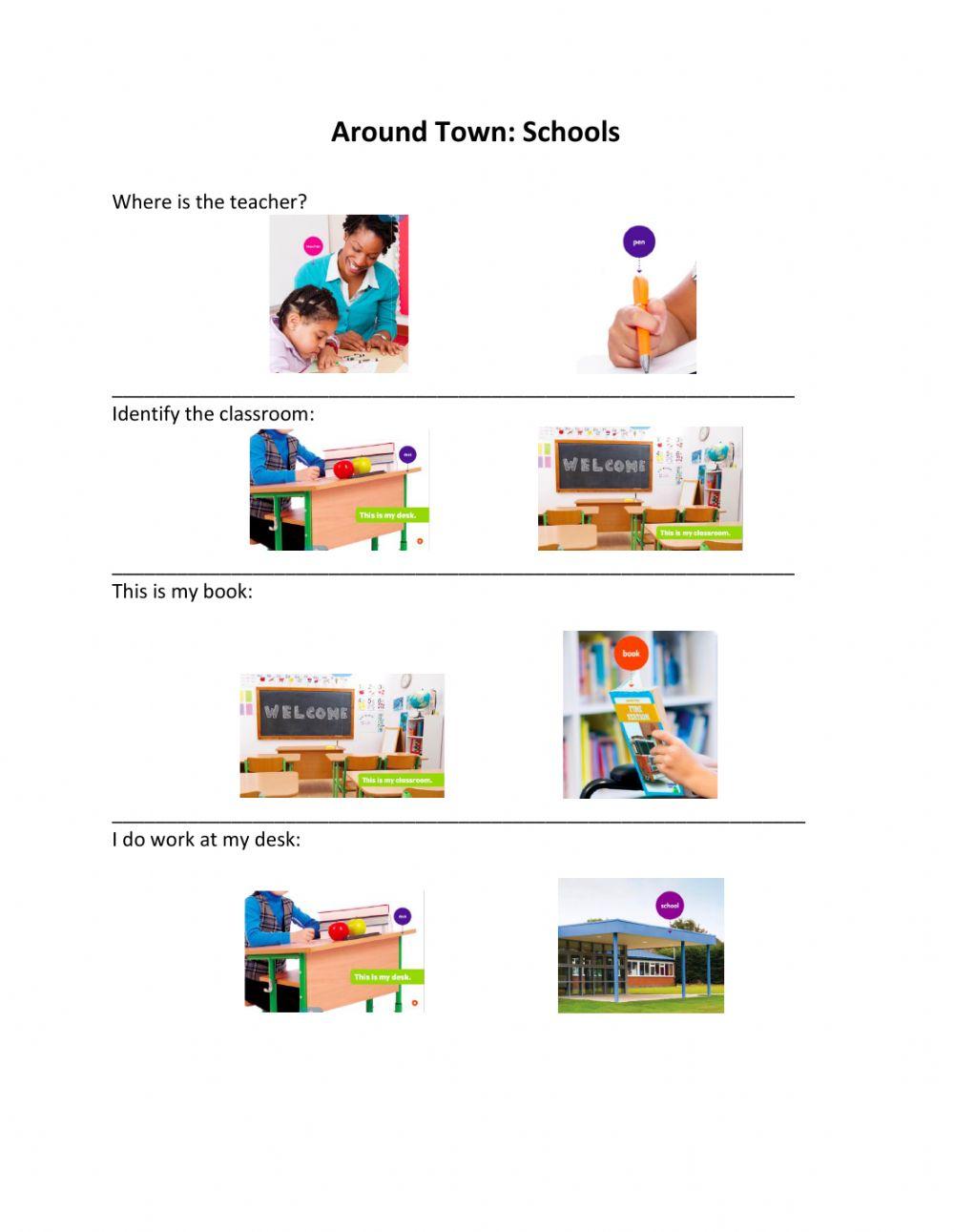 Around Town: Schools Ques 2