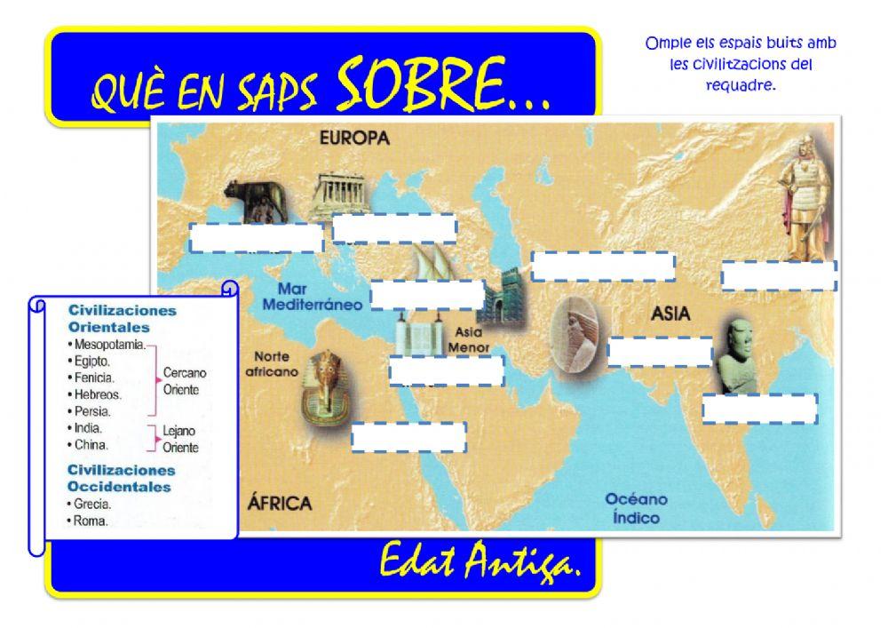 Que saps sobre...Edat Antiga CS-5è