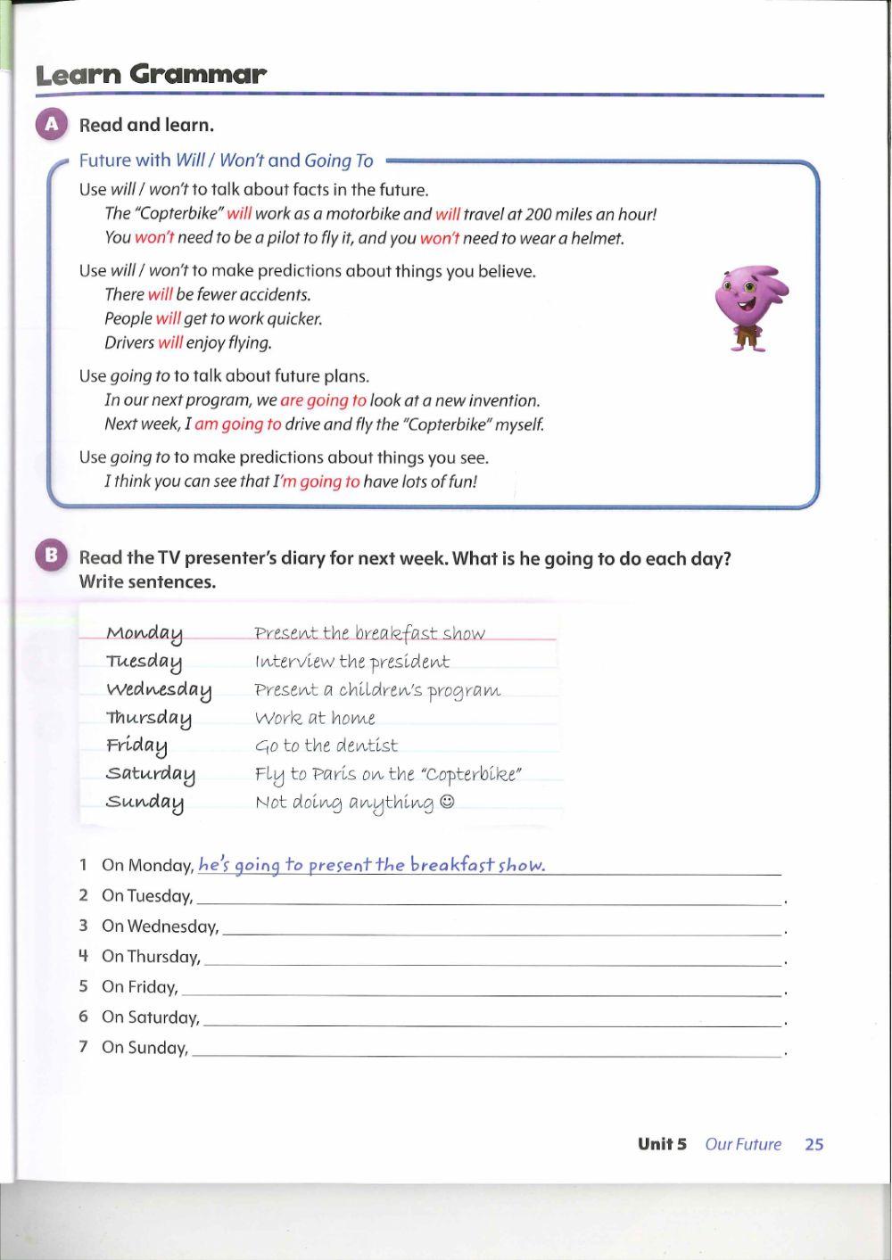 Grammar future simple