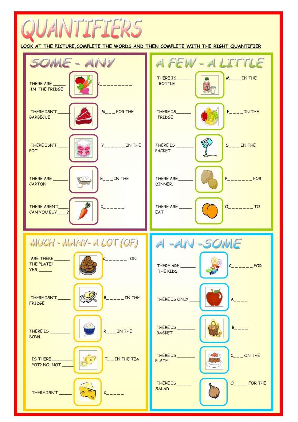 QUANTIFIERS- Miss Mariela
