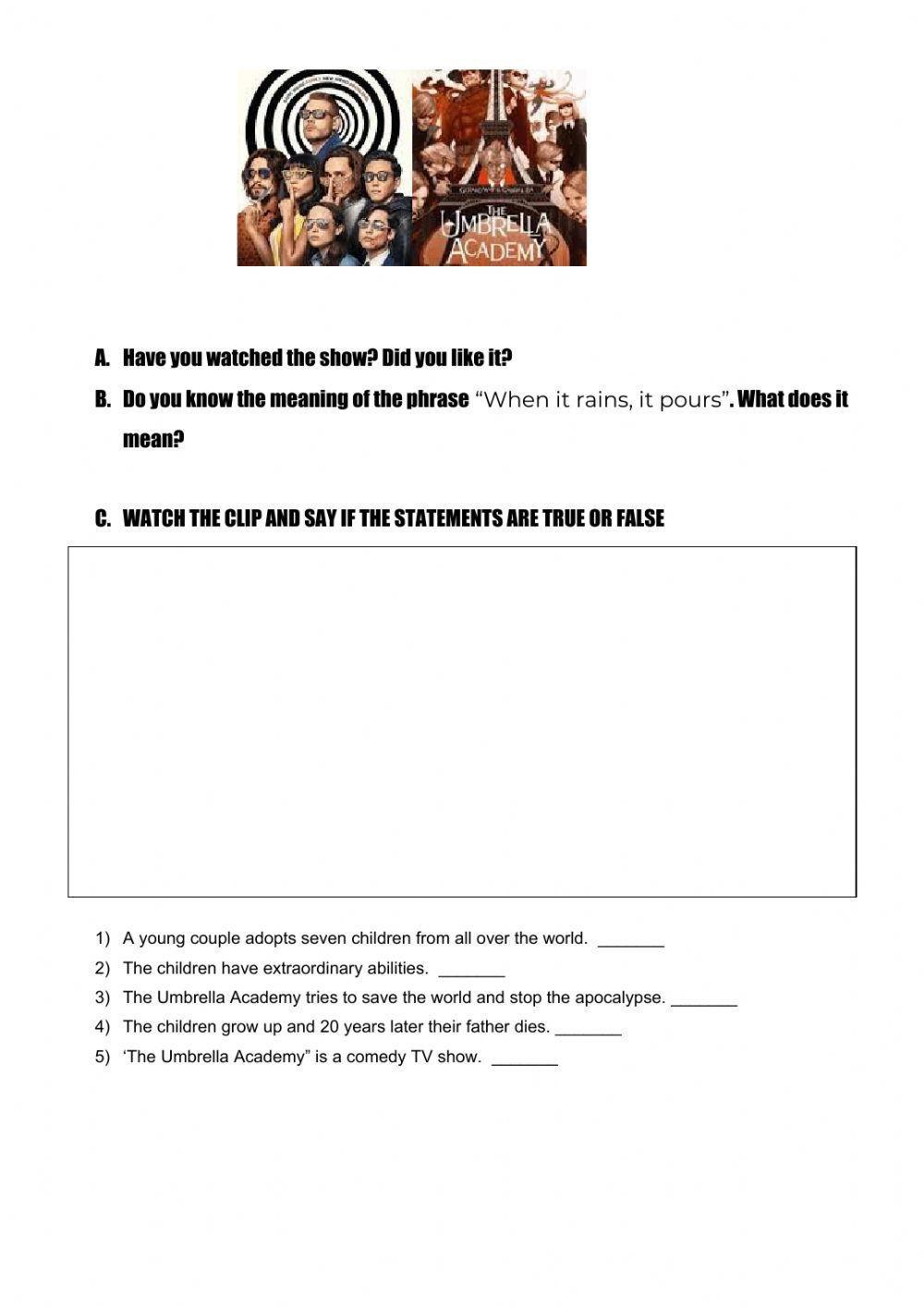 The Umbrella Academy