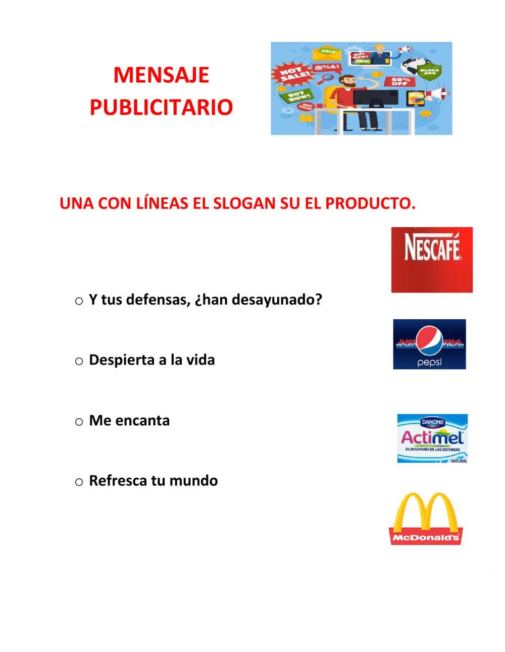 Mensaje publicitario