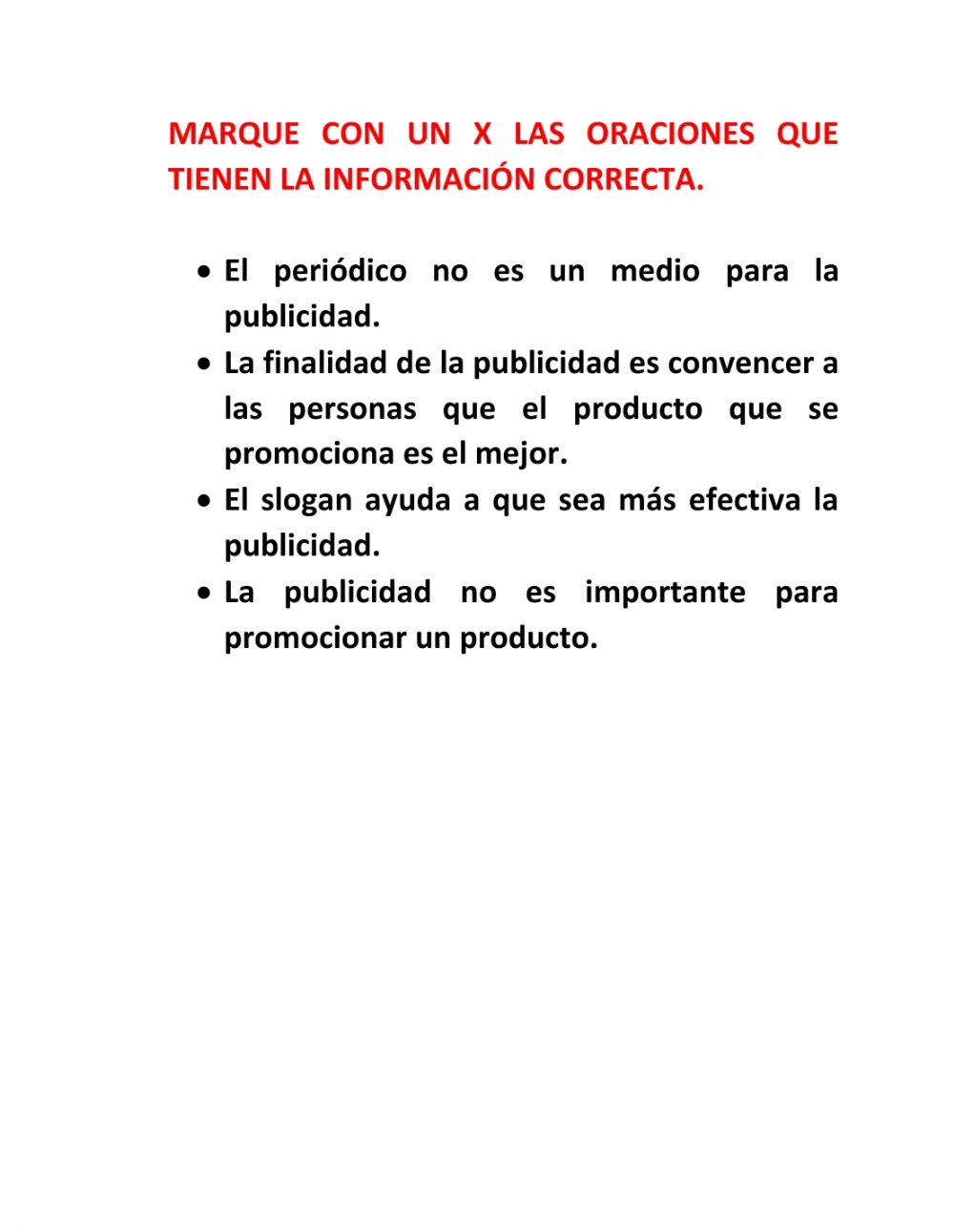 Mensaje publicitario