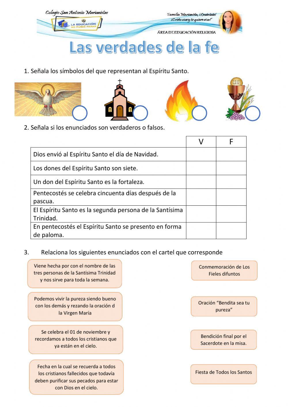 Las verdades de la fe