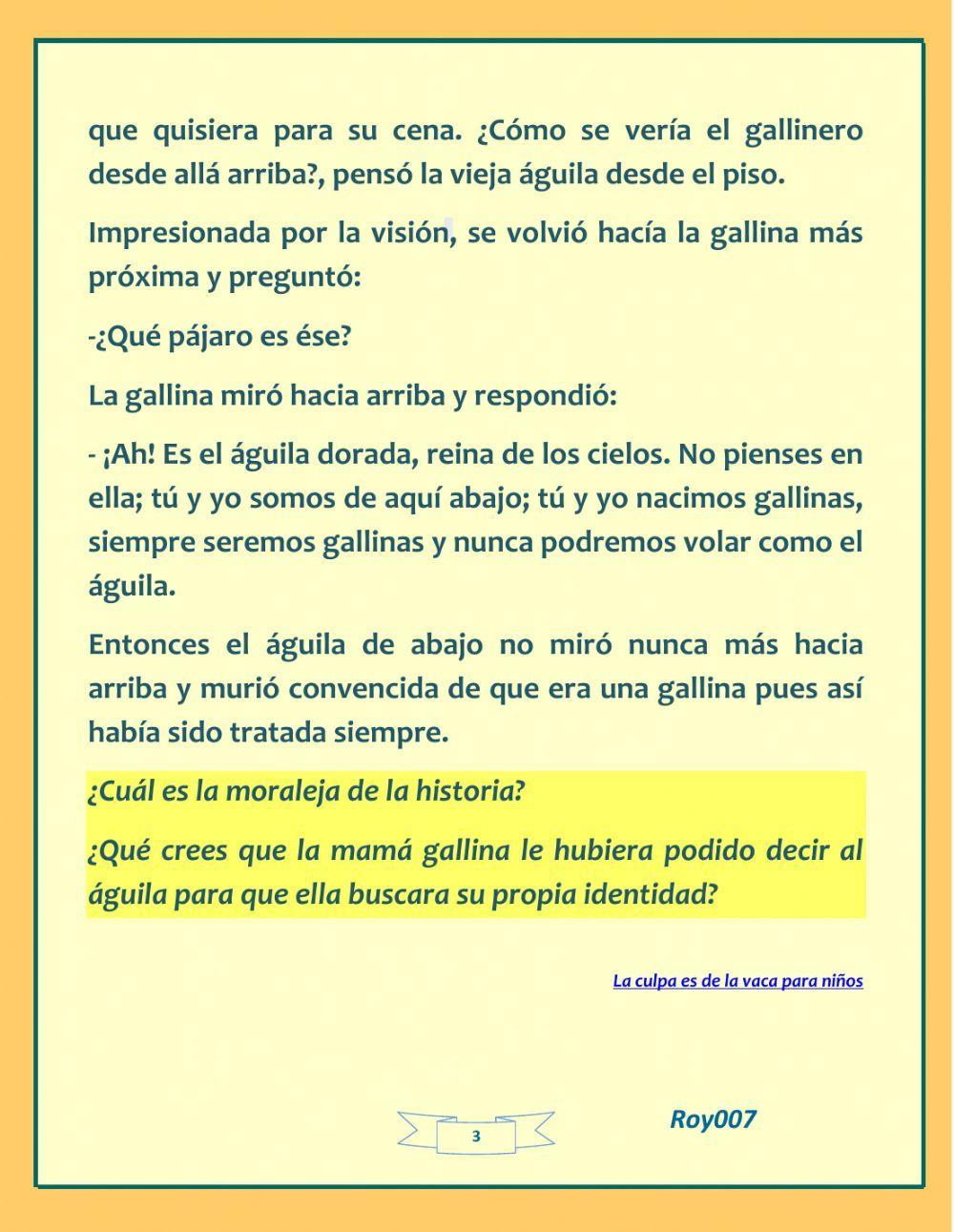 El águila que nunca fue