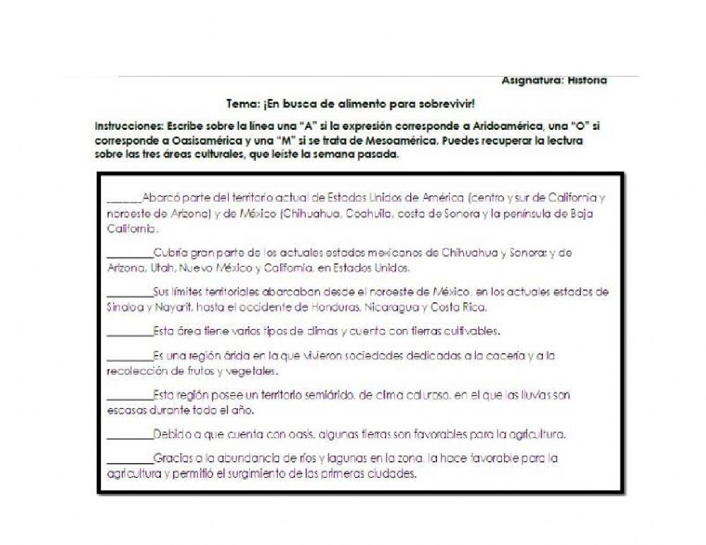 En busca de alimentos para sobrevivir