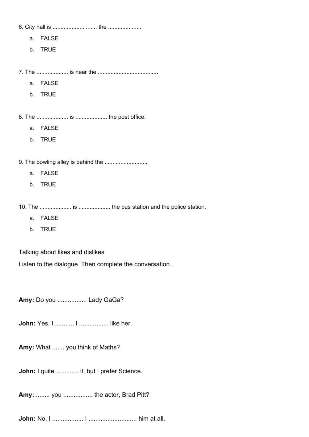 2nd cycle final listening test