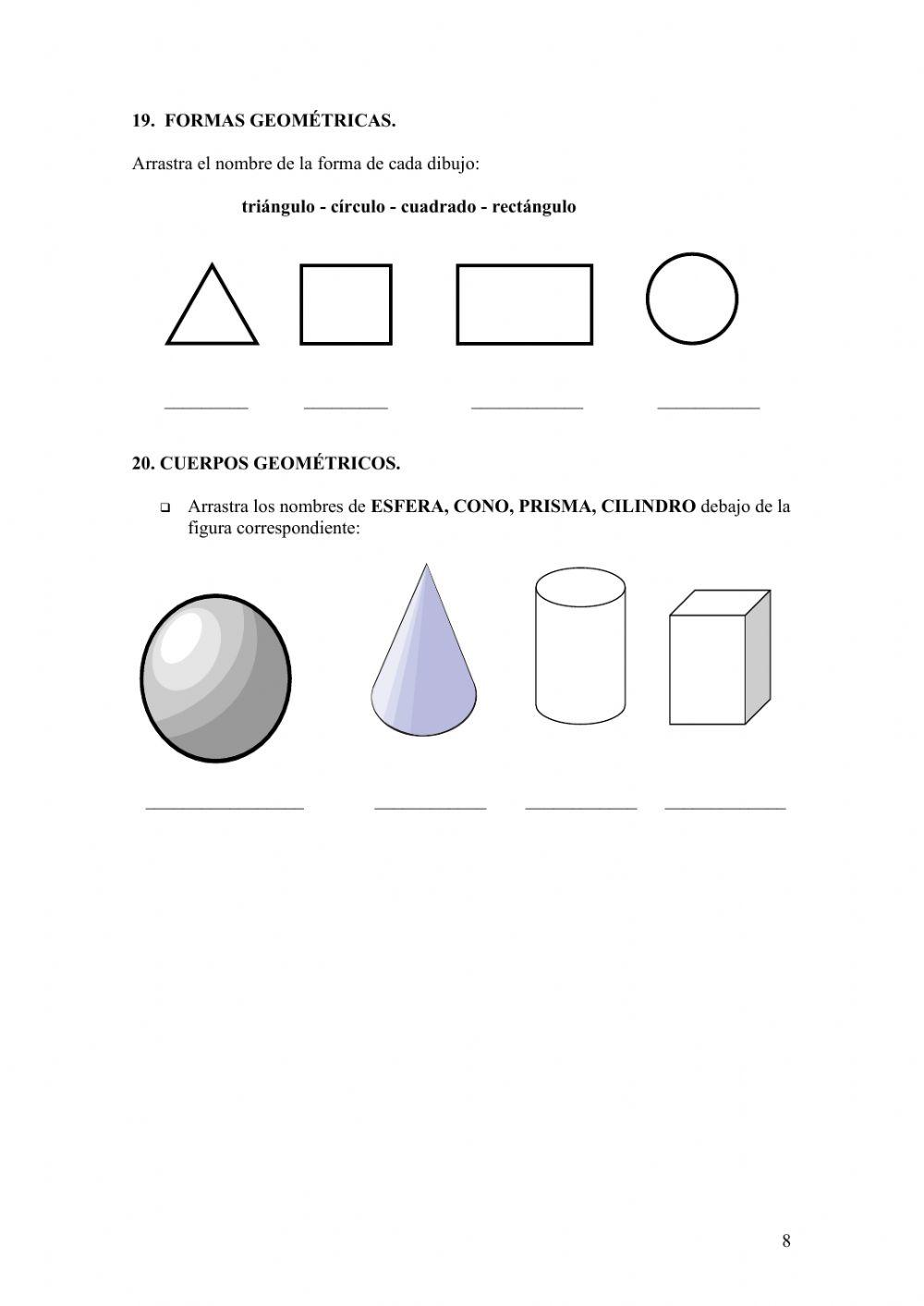 EV inicial Matemáticas tercero