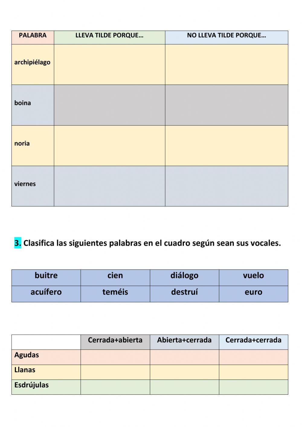 Ficha V T-2  LCL 5º EPO
