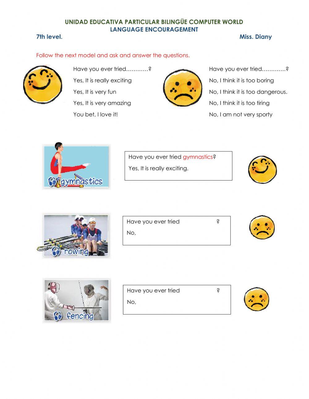 have-you-ever-tried-worksheet-live-worksheets