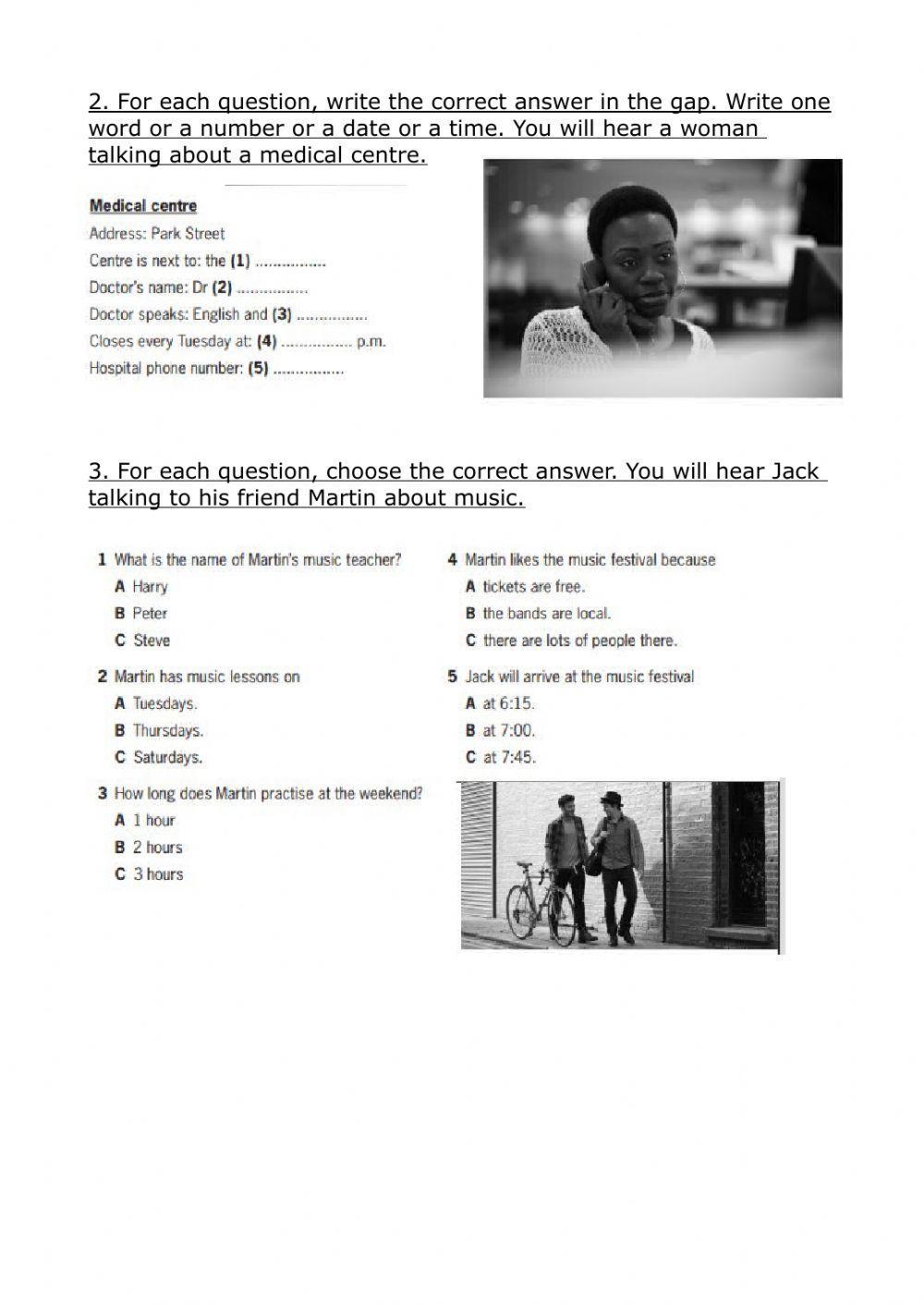 Third integrative ket listening